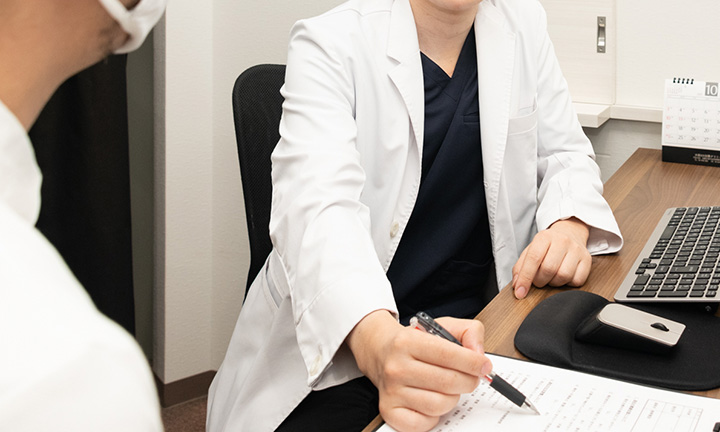 京都のAGA・薄毛治療専門院のわかりやすい治療説明